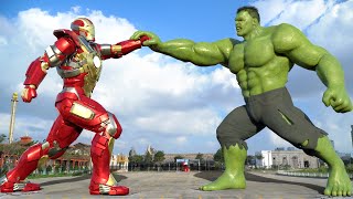 Transformers The Last Knight  Hulk vs Iron Man Latest Battle  Paramount Pictures HD [upl. by Attelliw383]