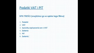 Podatki VAT i PIT  Matematyka Szkoła Podstawowa [upl. by Ronald130]