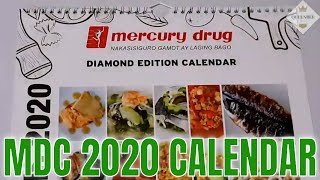 MERCURY DRUG DIAMOND EDITION 2020 CALENDAR [upl. by Belda]