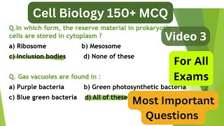 Cell Biology MCQ Part 3 for all competitive exam Plant physiology MCQClass 11 Biology MCQ [upl. by Cohlette]