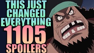 THIS JUST CHANGED EVERYTHING  One Piece Chapter 1105 Spoilers [upl. by Noerb]