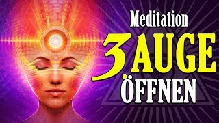 Meditation Drittes Auge öffnen Stirn Chakra aktivieren [upl. by Cacie]