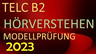 Telc B2 Hören Kompletttest mit Lösungen und Transkription Optimale Vorbereitung [upl. by Madora]