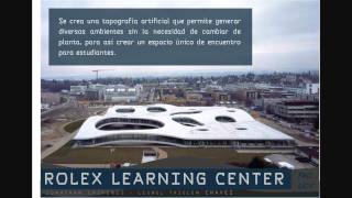 ROLEX LEARNING CENTER  SANAA  UCV  FAU  UDE  JONATHAN CHIRINOS  LISNEL THIELEN [upl. by Wilscam]