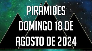 🍀🔺☀️ Pirámides para mañana Domingo 18 de agosto de 2024  Lotería de Panamá [upl. by Ahsiak]