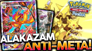 DECK ALAKAZAM ANTIMETA REVENTAMOS A MEWTWO  POKEMON TCG POCKET [upl. by Sidwel]