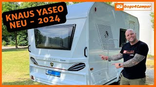 Knaus YASEO  Die neuen LeichtbauWohnwagen mit innovativen Raumlösungen YASEO 340PX  YASEO 500DK [upl. by Barcellona]