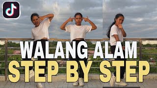 HEV ABI  WALANG ALAM TIKTOK DANCE TUTORIAL Step by Step  Ana Bensig [upl. by Aratahc]