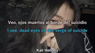 Powfu  dead eyes ft Ouse  Sub Español  Lyrics [upl. by Enyalahs]