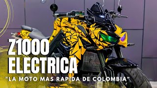 MI MOTO ELECTRICA RAICHU VERSION 2023  Z1000 ELECTRICA ⚡ 350kmh 😱 [upl. by Montanez]