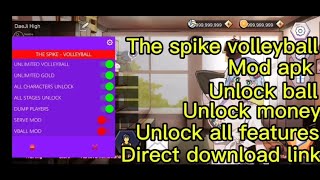 the spike volleyball mod apk unlock all features [upl. by Ecirum123]