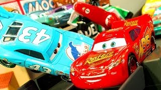 Cars Piston Cup 500 Race Track Ultimate Disney Pixar Cars2 Speed Stunts Crashes amp Smashes ToysRUs [upl. by Aidyn304]