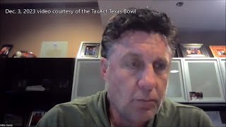 Completely different now Oklahoma States Mike Gundy recalls facing Texas AampM in 2019 bowl [upl. by Seigel174]