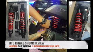 KTC KITAKO REAR SHOCK REVIEW DEMO [upl. by Erdnuaed]