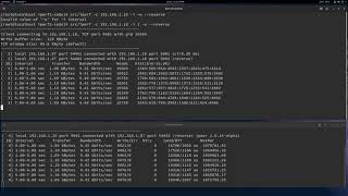 iperf 2014 reverse and full duplex bidir options [upl. by Gabrielli]