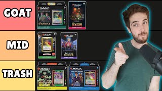 Ranking All Commander Precons from 2023  Magic the Gathering [upl. by Tereve]