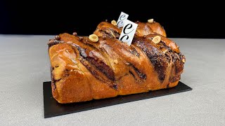 Babka de Chocolate y Avellana  Chocolate and Hazelnut Babka [upl. by Ydualc]