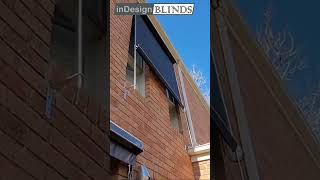 Fixed guided awning installation Malvern Victoria  InDesign Blinds Australia [upl. by Lynette]