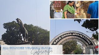 Kala Ghoda Arts Festival 🎠😊 2024  Allrounder vrushali gunjal  must visit 😍 [upl. by Vonni483]