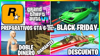 NUEVA ACTUALIZACION ROCKSTAR se PREPARA para GTA 6 DOBLE en GOLPE GTA Online [upl. by Ludovico942]