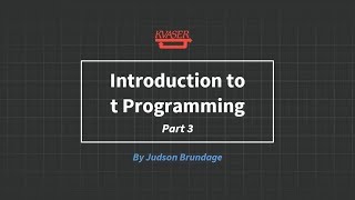 Intro to t Programming Use Variables Part 3 [upl. by Arleta]