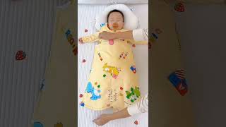 Worried About Baby Getting Cold at Night Baby Sleeping Bag to the Rescue babycare cutebaby [upl. by Allez]