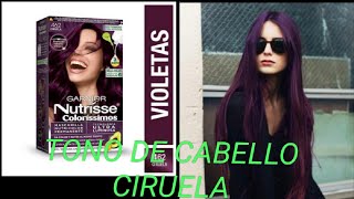 Cabello CIRUELA tinte Nutrisse 462 [upl. by Margarethe187]