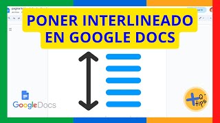 Cómo PONER INTERLINEADO en GOOGLE DOCS [upl. by Lareine]