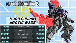 GBO2 Moon Gundam PreBuff Arctic Base [upl. by Retnyw]