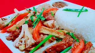 COMO HACER SALTADO DE COLIFLOR CON POLLO COCINA PERUANA RECETA FÁCIL DELICIAS CUSQUEÑAS PERÚ [upl. by Manaker]