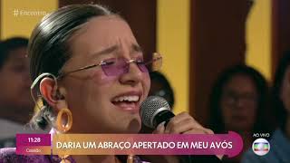 Priscilla Alcantara canta “Girassol” ao vivo de na Globo de feat Whindersson Nunes [upl. by Nyliak]