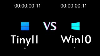 Tiny 11 vs Windows 10 Speed Test Which is Best  2023 [upl. by Lewendal]