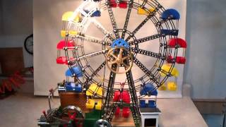 Eitech Ferris wheel powered by a Jensen 55 [upl. by Earissed665]