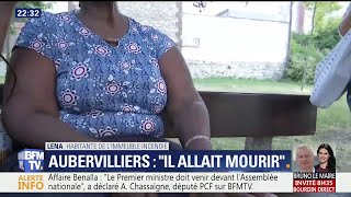 Incendie à Aubervilliers la mère du jeune qui a sauvé lenfant mis en examen témoigne [upl. by Enasus]