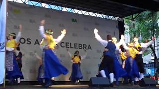 Traditional Swedish Dance  Traditionell svensk dans  Danza Tradicional Sueca [upl. by Jeniece863]