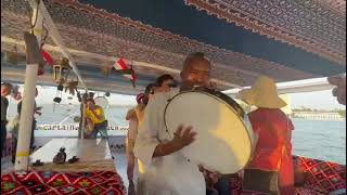 Nov 2023 Gogo Tours Aswan Felucca Dance [upl. by Whallon]