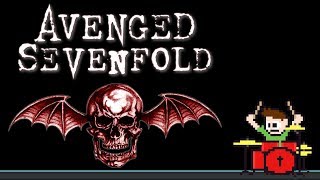 Avenged Sevenfold  Almost Easy Drum Cover  The8BitDrummer [upl. by Galvan]