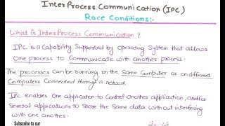 17 What Is Race Condition In Operating System In HINDI  Race Condition In Operating System [upl. by Cyprio189]