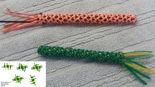 The PineApple Lanyard With 2 Colors similar to the CorkScrew lanyard [upl. by Seaden]