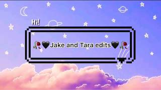 Jake and Tara cute TikToks🖤 [upl. by Sanoy]