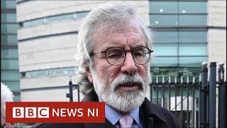 Gerry Adams denies IRA membership claims [upl. by Eirek]