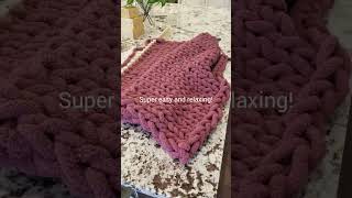 Chunky Blanket Loom [upl. by Ettennat]