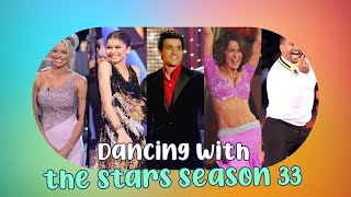 Dancing with the Stars Season 33 Celebrities Ready to Compete for the Mirrorball Trophy [upl. by Orland86]