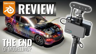 3d Scanner Review  Creality CRScan Ferret Pro and how I use it with Blender [upl. by Peer681]