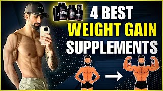 4 BEST Supplements To GAIN WEIGHT Fast FREE GIVEAWAY [upl. by Amri]