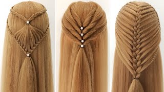 3 amazing hairstyle for teenage girls  quick hairstyle  simple hairstyle [upl. by Latrell242]