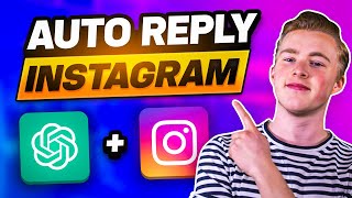 Auto Reply to Instagram DM Messages Manychat  AI Tutorial [upl. by Llehsor361]