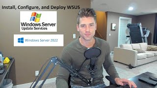 Windows Server 2022 Install Configure and Deploy Windows Server Update Services WSUS [upl. by Halyahs]