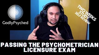 How I passed the Psychometrician Licensure Exam  Self Review  Two weeks study  Tips [upl. by Aber]