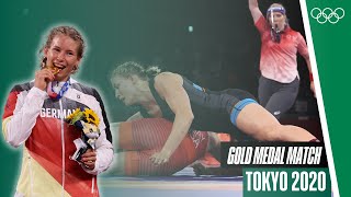 🤼‍♀️ 🥇 Wrestling Womens Freestyle 76kg Final  Tokyo 2020 Replays [upl. by Annatnas]